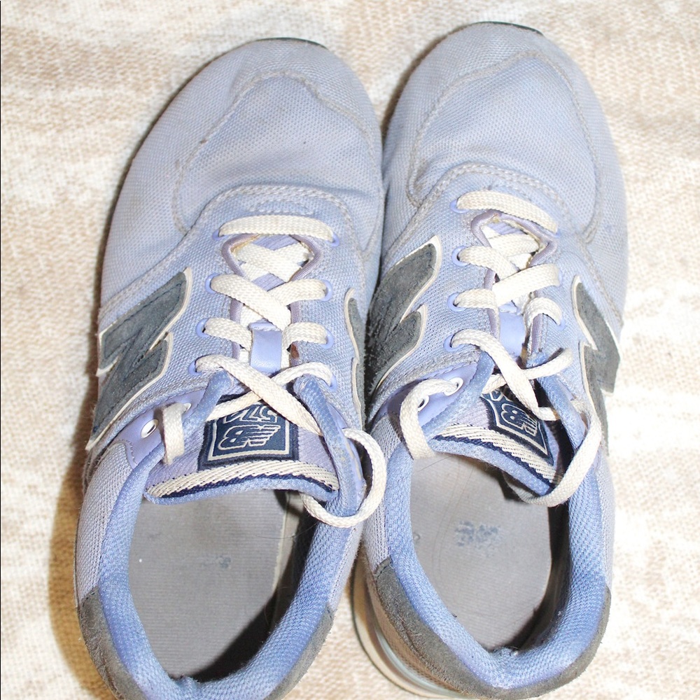 Periwinkle and Navy Blue Women’s New Balances 574